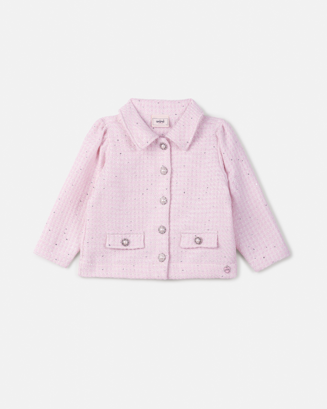 Casaco Infantil Conceito Tweed Quartzo - Animê