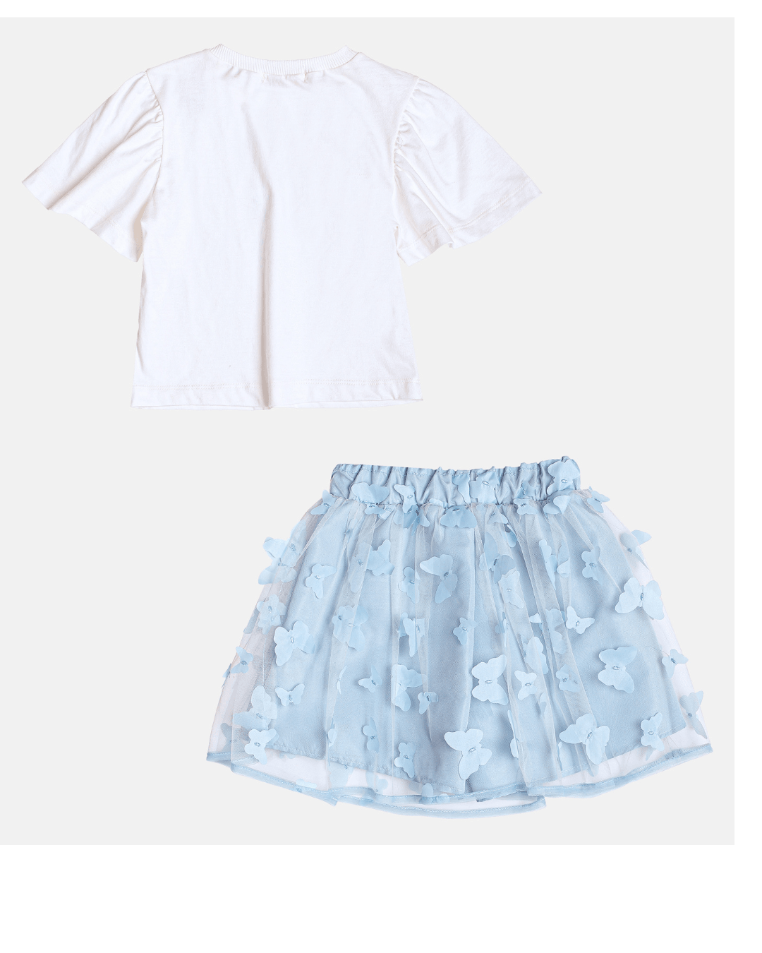 Conjunto Blusa & Saia Borboletas - Momi - Gracia