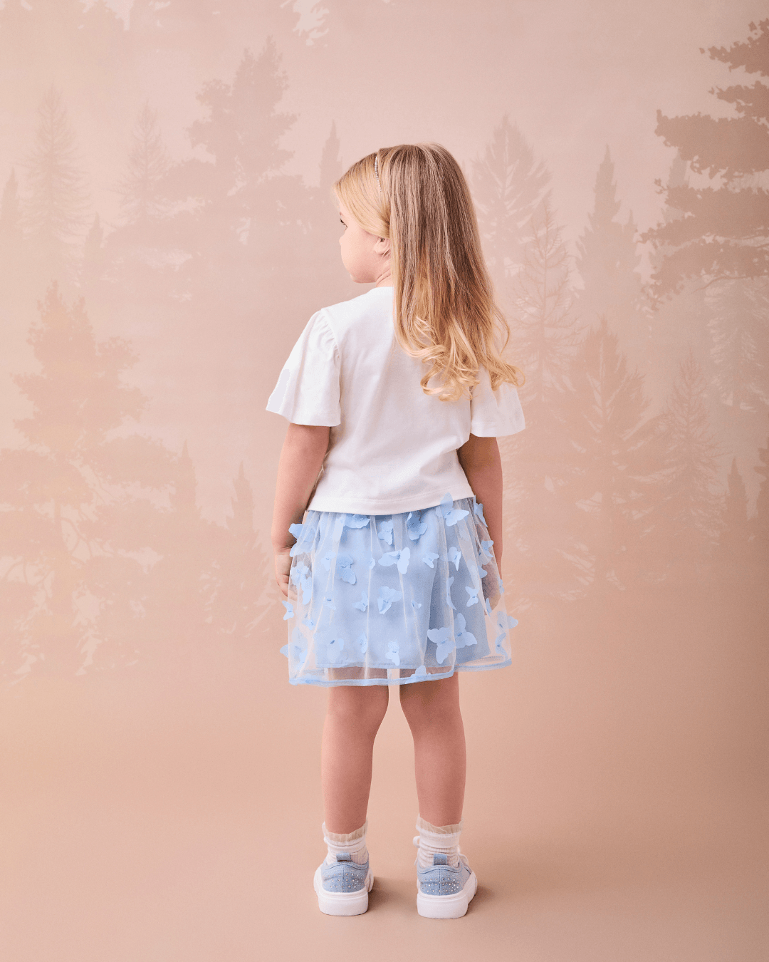 Conjunto Blusa & Saia Borboletas - Momi - Gracia