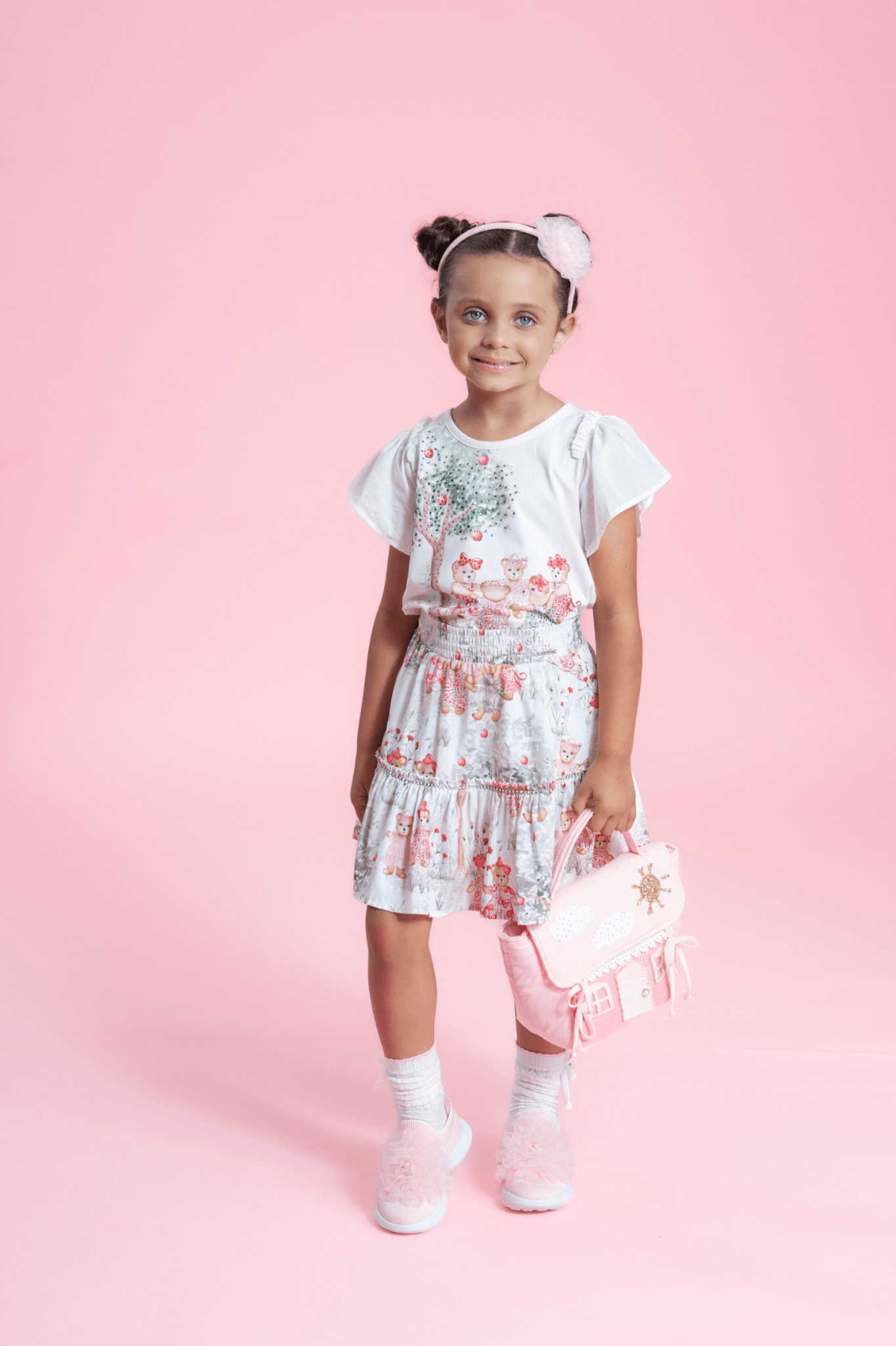Blusa Ursinha Árvore Pituchinhus - Gracia
