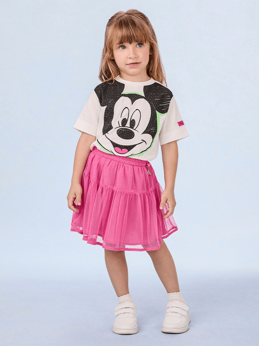 Blusa Mickey Animê - Gracia