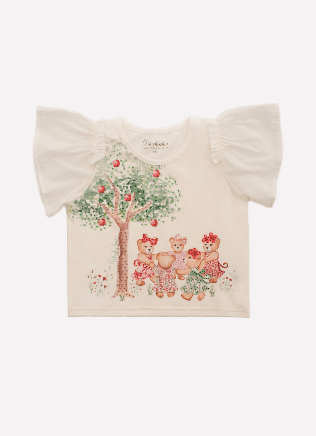 Blusa Ursinha Árvore Pituchinhus - Gracia