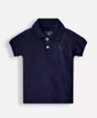 Polo Bebê Piquet Básica Marinho - Reserva Mini