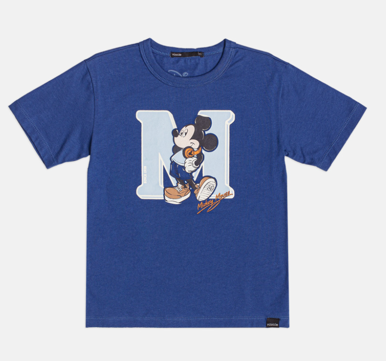 T-Shirt Infantil Estampa Mickey Mouse - Youccie