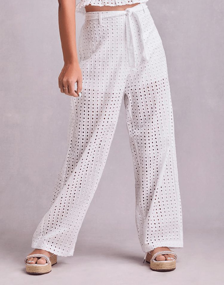 Calça Laise Off White - I Am - Gracia