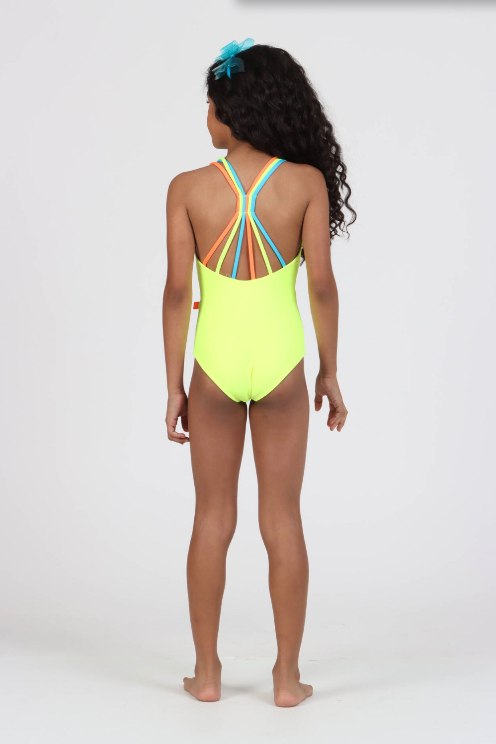 Maiô Infantil Talita Strass Tropical - Siri Kids