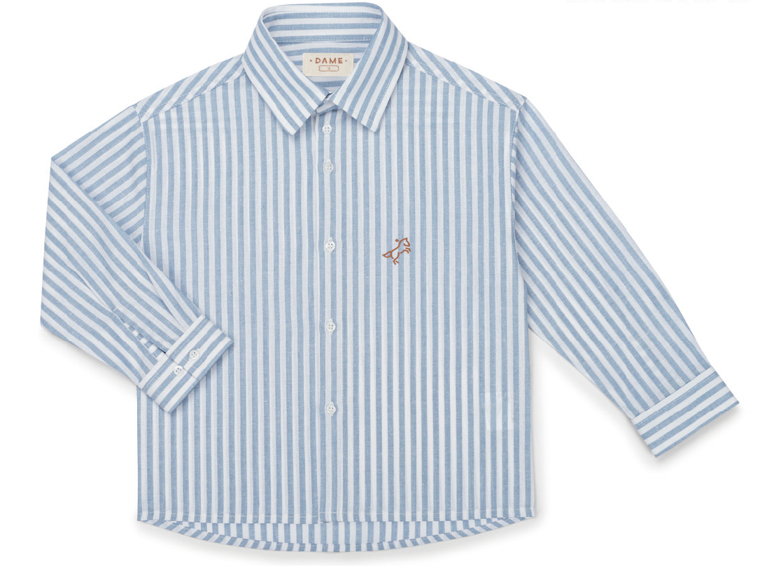 Camisa Infantil Luhi Delavê - Dame