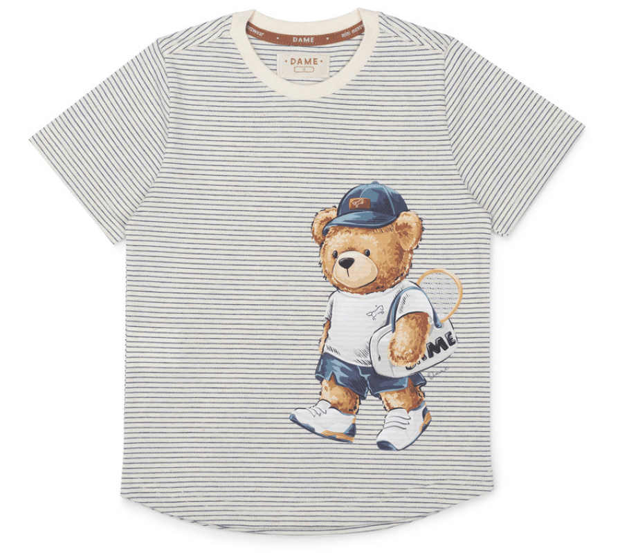 Camiseta Listrada Narni Marinho - Dame - Gracia