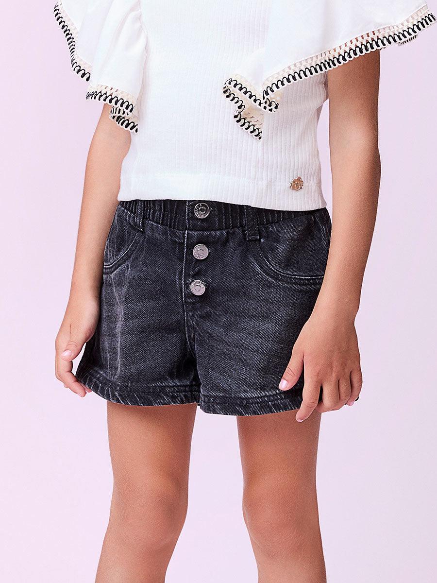 Shorts jeans clochard Momi - Gracia