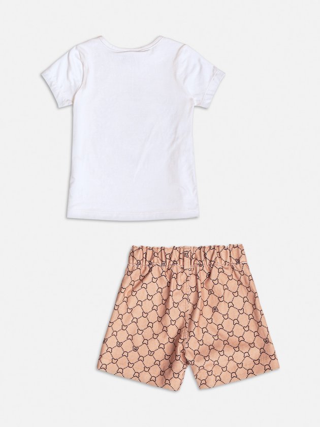 Conjunto Infantil Bear Blusa MC e Shorts - Momi