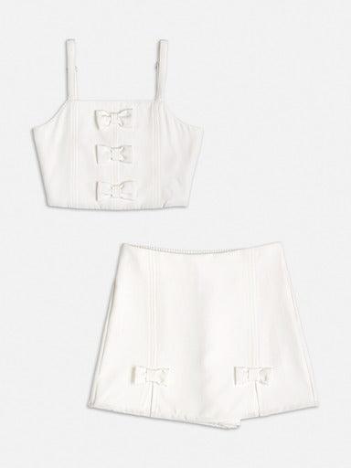 Conjunto Laço White - I Am - Gracia