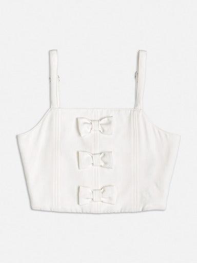 Conjunto Laço White - I Am - Gracia