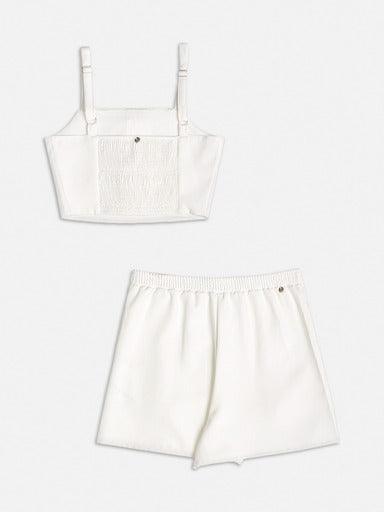 Conjunto Laço White - I Am - Gracia