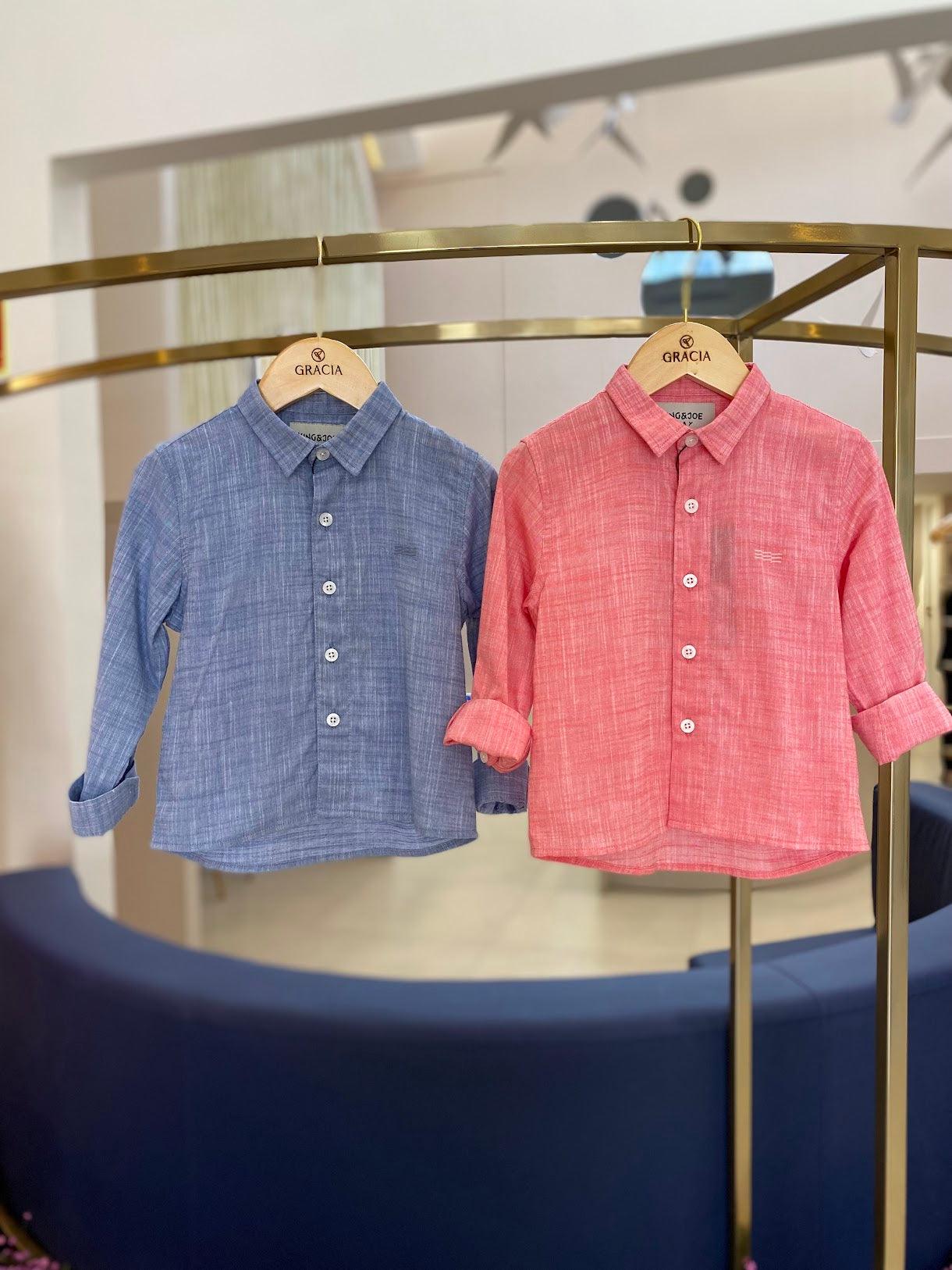 Camisa casual ML King & Joe Play - Gracia