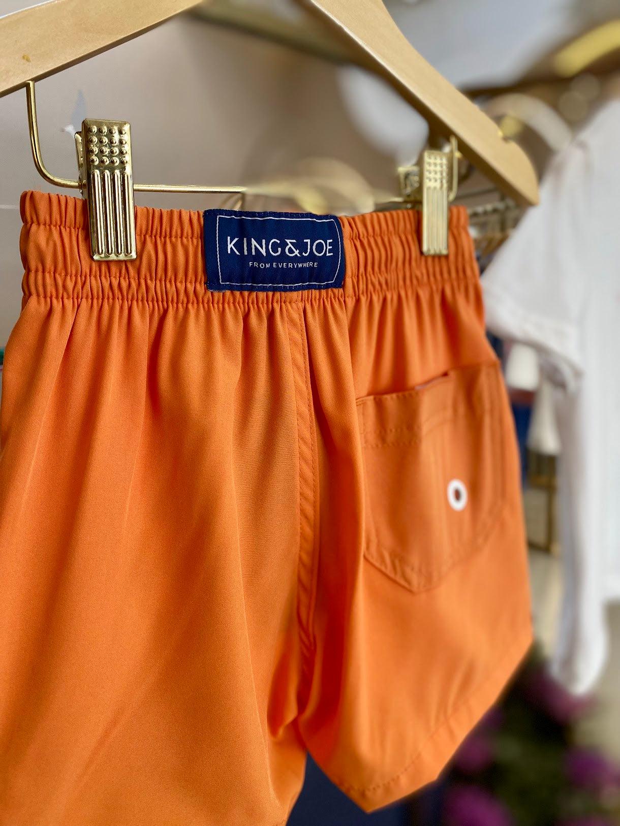 Shorts nylon tradicional amarelo King & Joe Play - Gracia