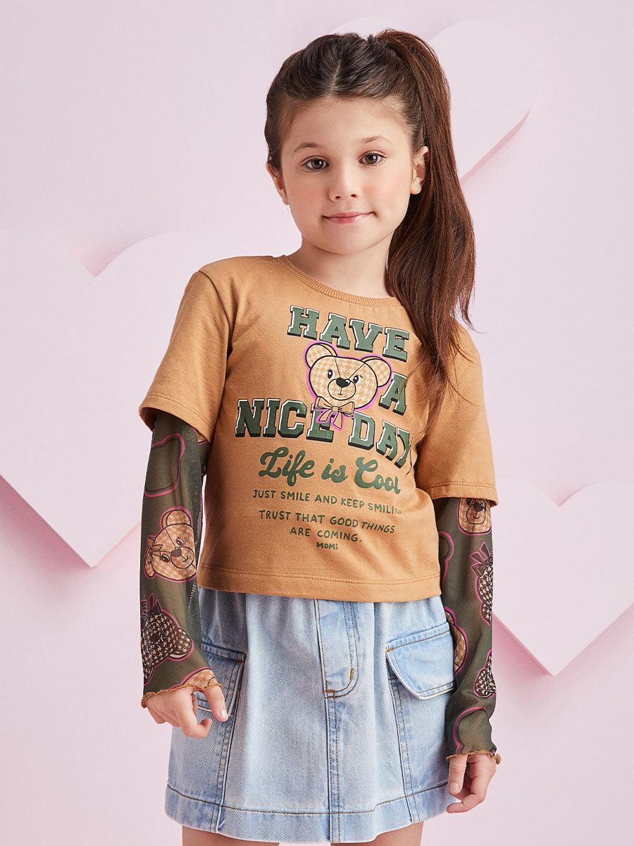 Blusa Tule Ursas Momi - Gracia