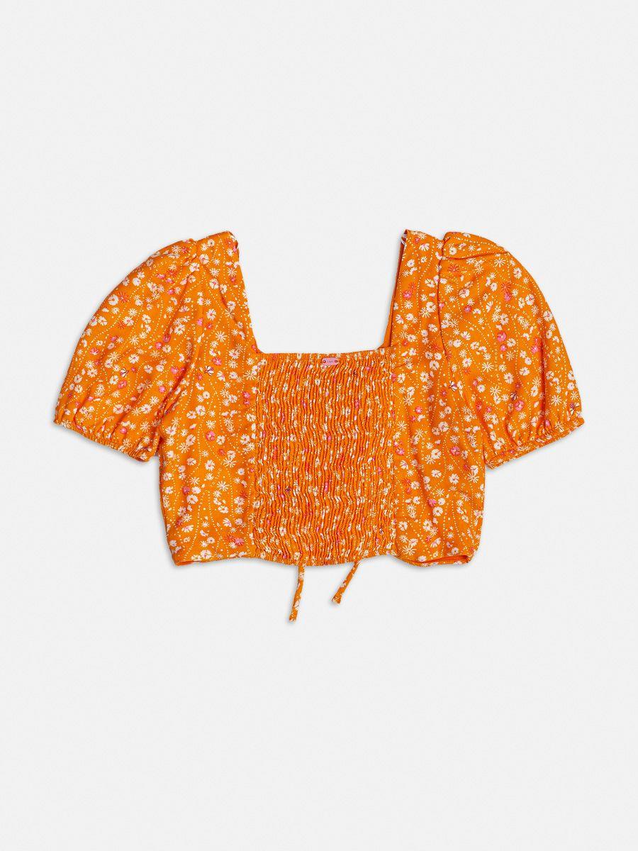 Blusa Estampada Laranja I Am - Gracia