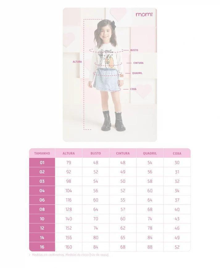 Vestido Infantil Laços Blue - Momi