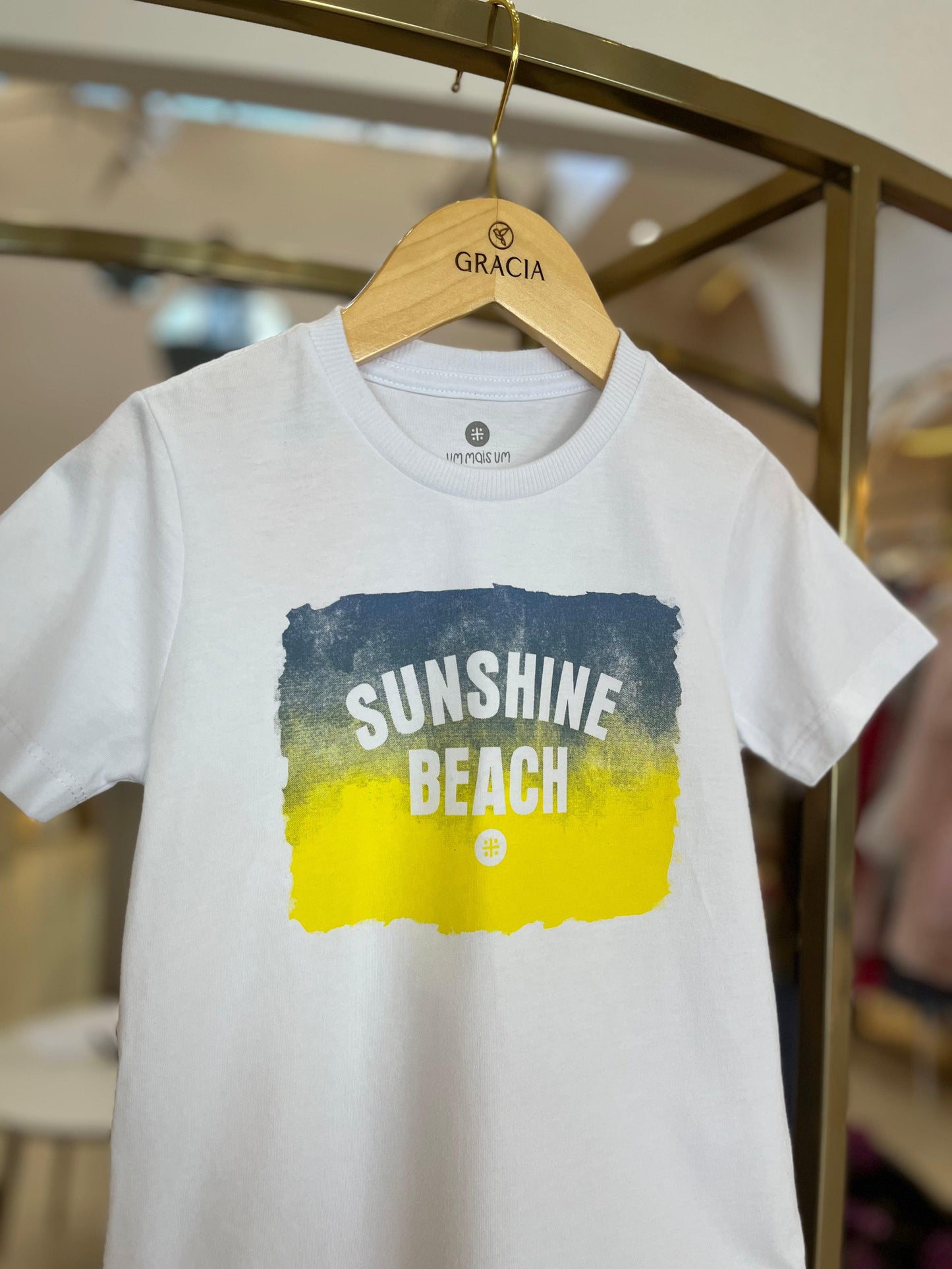 Camiseta aquarelada Sunshine Beach 1+1 - Gracia