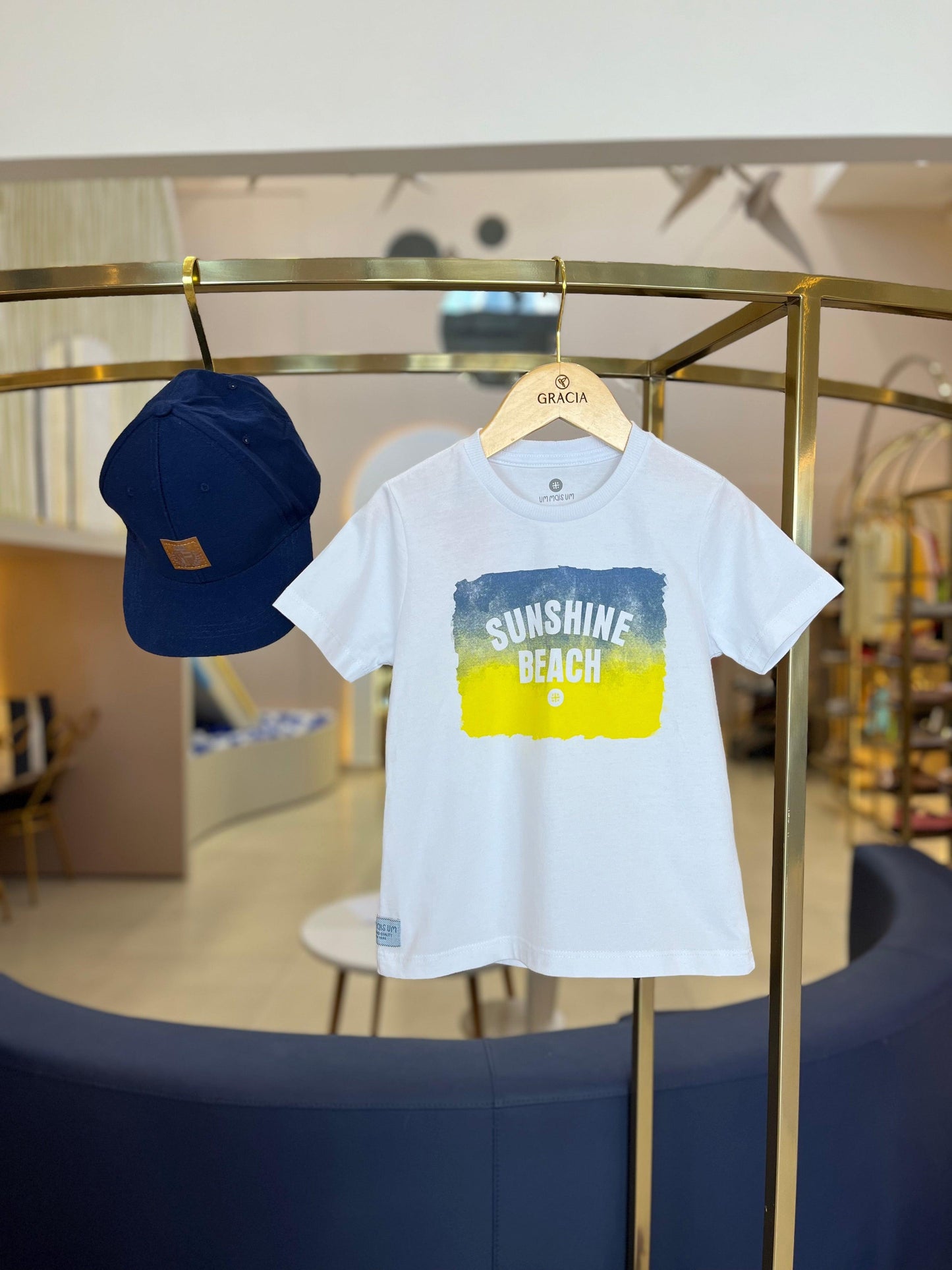 Camiseta aquarelada Sunshine Beach 1+1 - Gracia