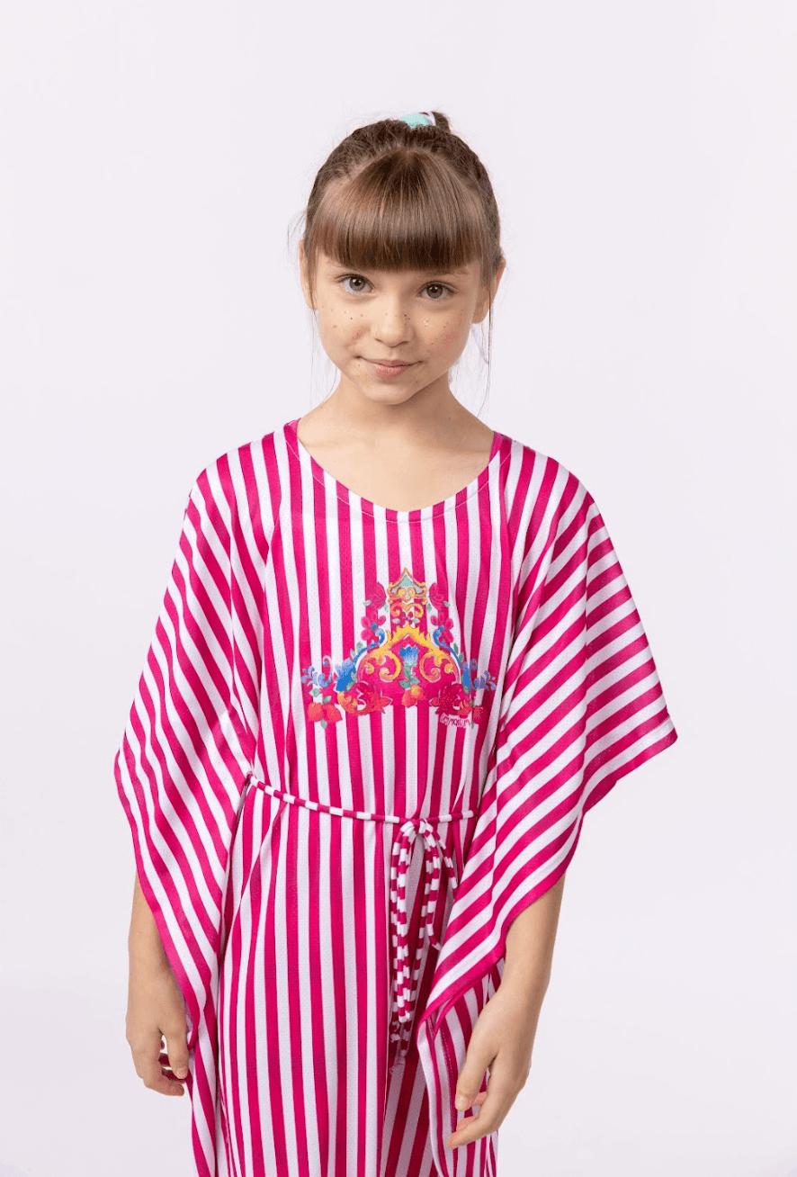 Saída de praia dryfit com estampa 50UV 1+1 - Gracia