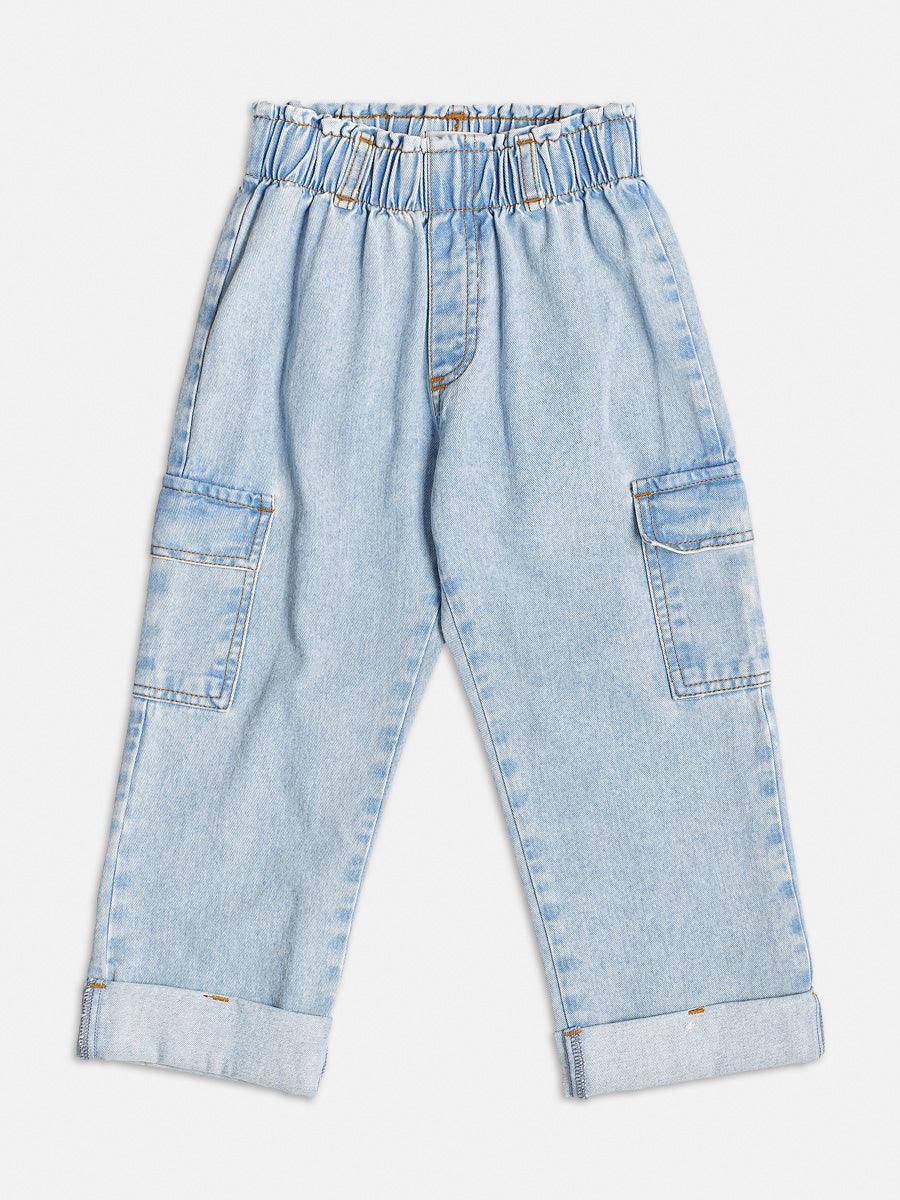 Calça Jeans Bolso Cargo Momi - Gracia
