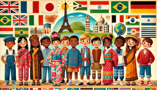 A Diferença da Moda Infantil entre os Países: Estilo com Identidade Cultural