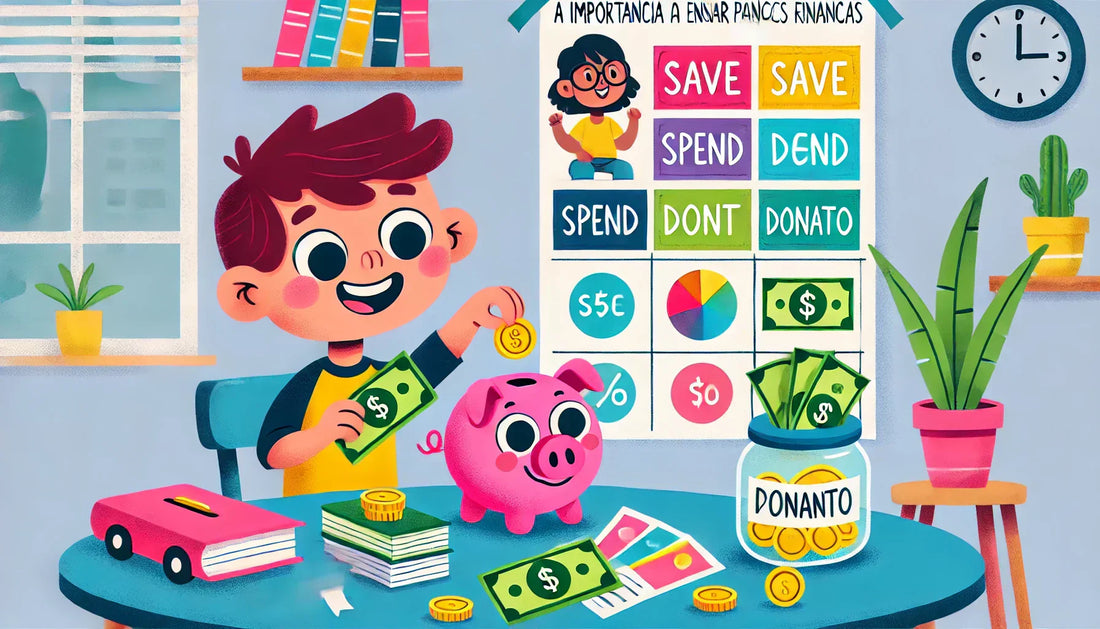 Como ensinar finanças para criança