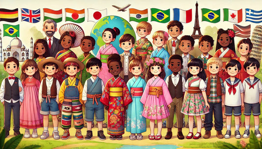 Curiosidades Sobre Como as Crianças se Vestem em Diferentes Países
