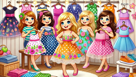 Melhores vestidos para meninas