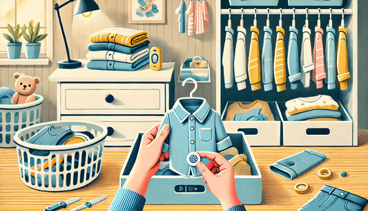 Como cuidar de roupa de criança