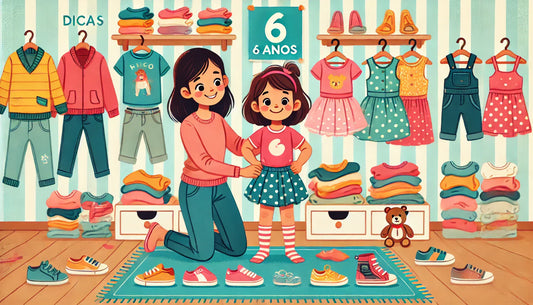 Melhores roupas para crianças de 6 anos