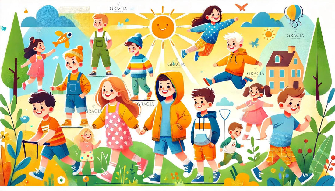 Moda Infantil e Atividades ao Ar Livre: Dicas de Roupa Adequada - Gracia