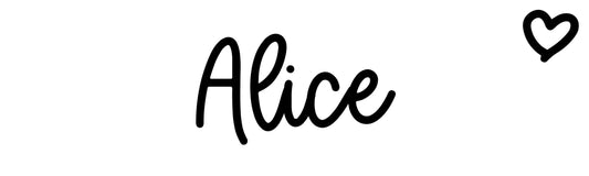 A Origem Mágica do Nome Alice - Gracia