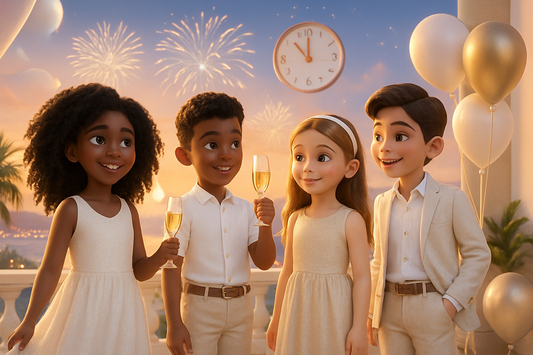 As melhores roupas infantis para final de ano