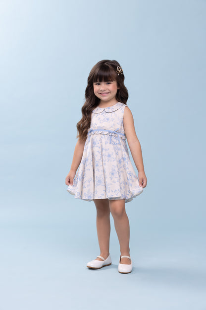 Vestido Infantil Du Jour Azul - Charpey
