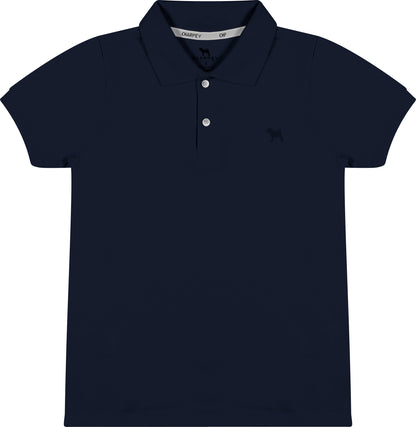 Polo Infantil Piquet Marinho - Charpey