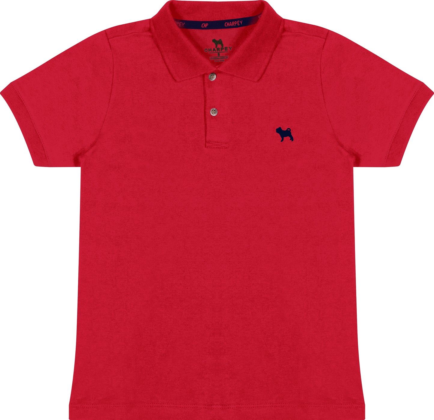 Polo Infantil Suedine Vermelha - Charpey