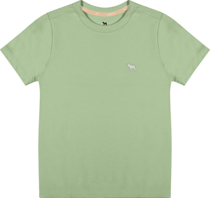 Camiseta Infantil Suedine Verde - Charpey