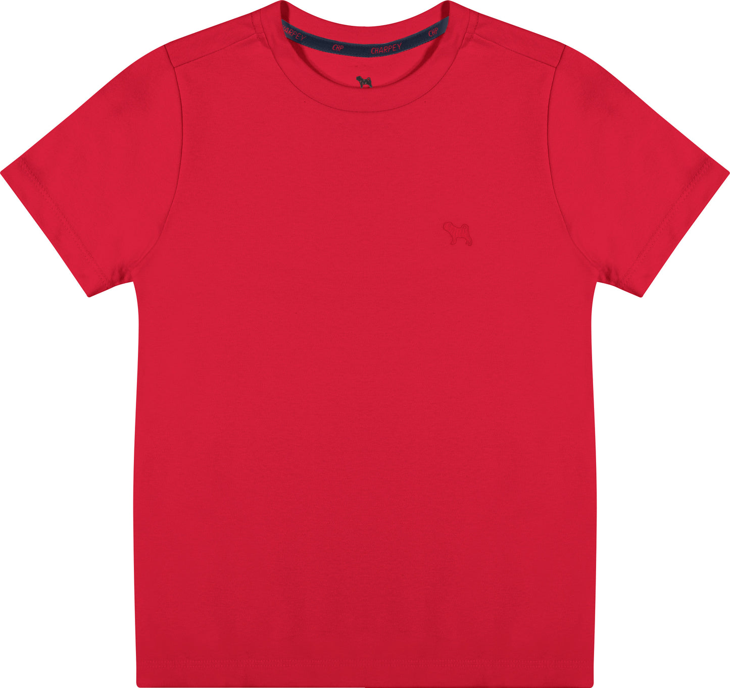 Camiseta Infantil Suedine Vermelha - Charpey