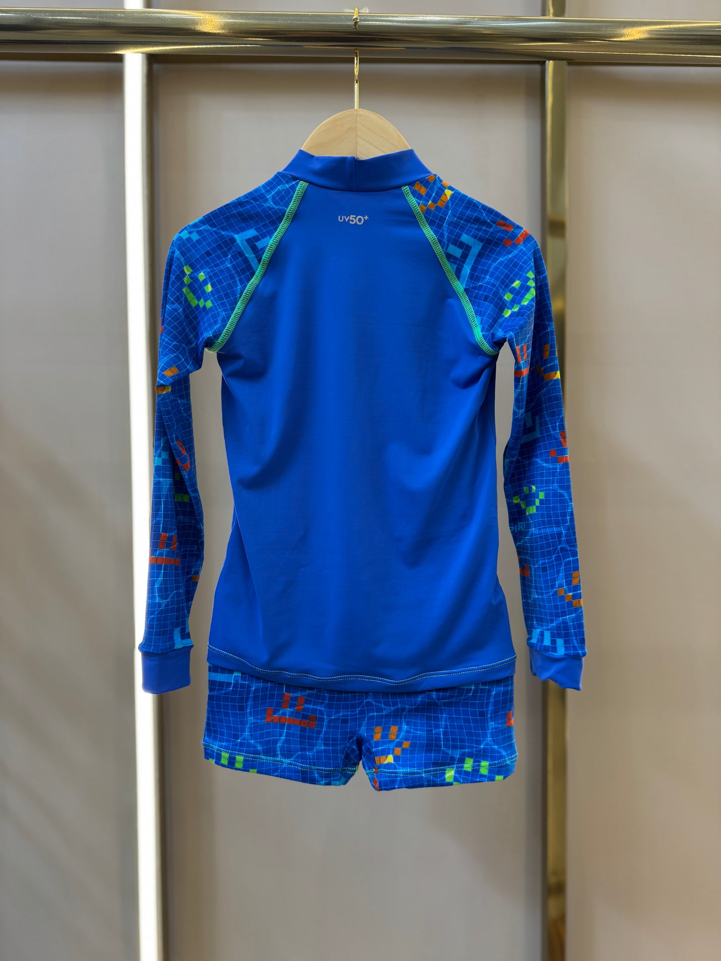 Conjunto Infantil Blusa ML e Sunga Lucca Aqua Play - Siri Kids