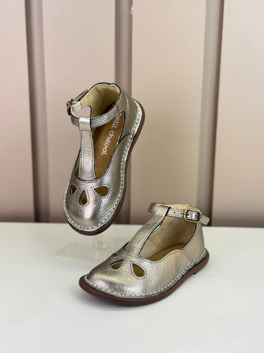 Sapato Infantil Clássico Doll Metal - Petit Cheval