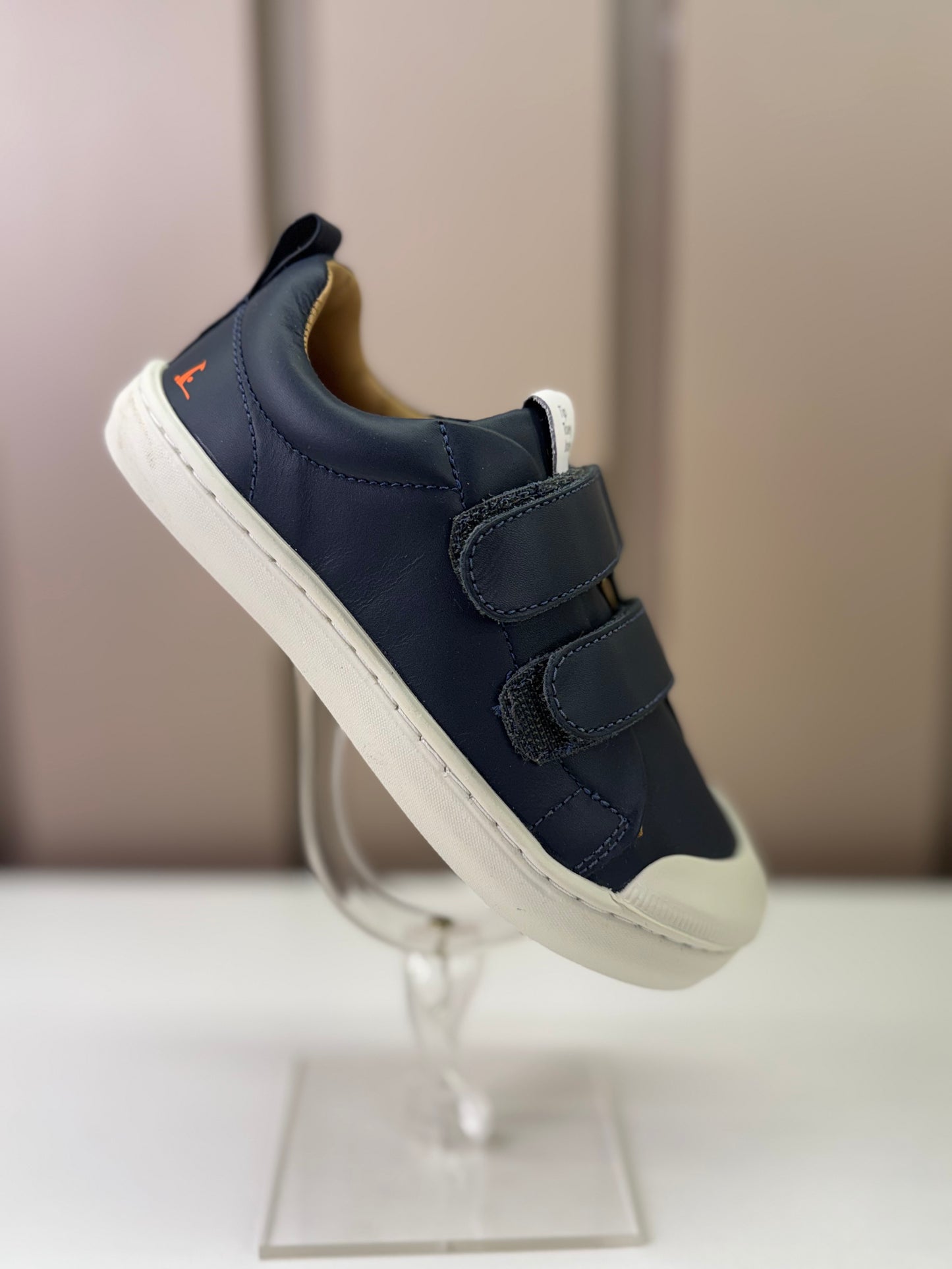 Tênis Infantil Couro Ramp Navy White - Tip Toey Joey