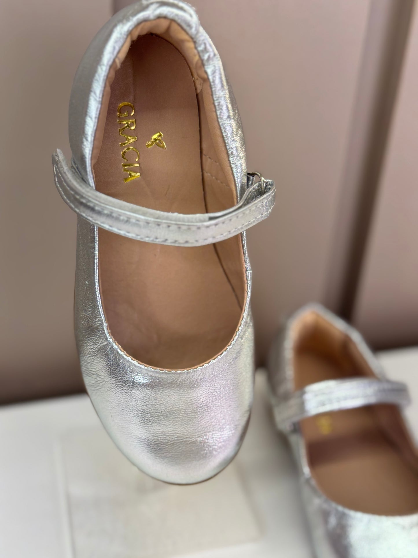 Sapatilha Infantil Lisa Prata - Gracia