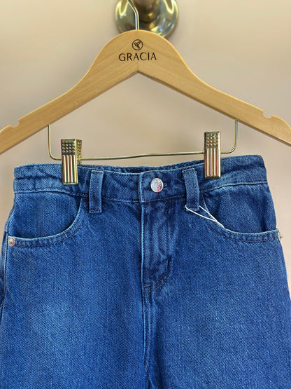 Calça infantil Wide Leg Jeans - Um Mais Um