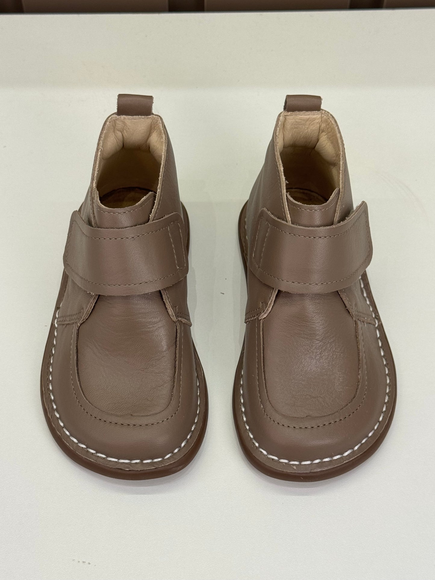 Bota Infantil Couro Caçador Grigio - Petit Cheval