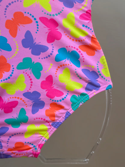 Maiô Infantil Bela Aplic Hot Est Borboleta - Siri Kids
