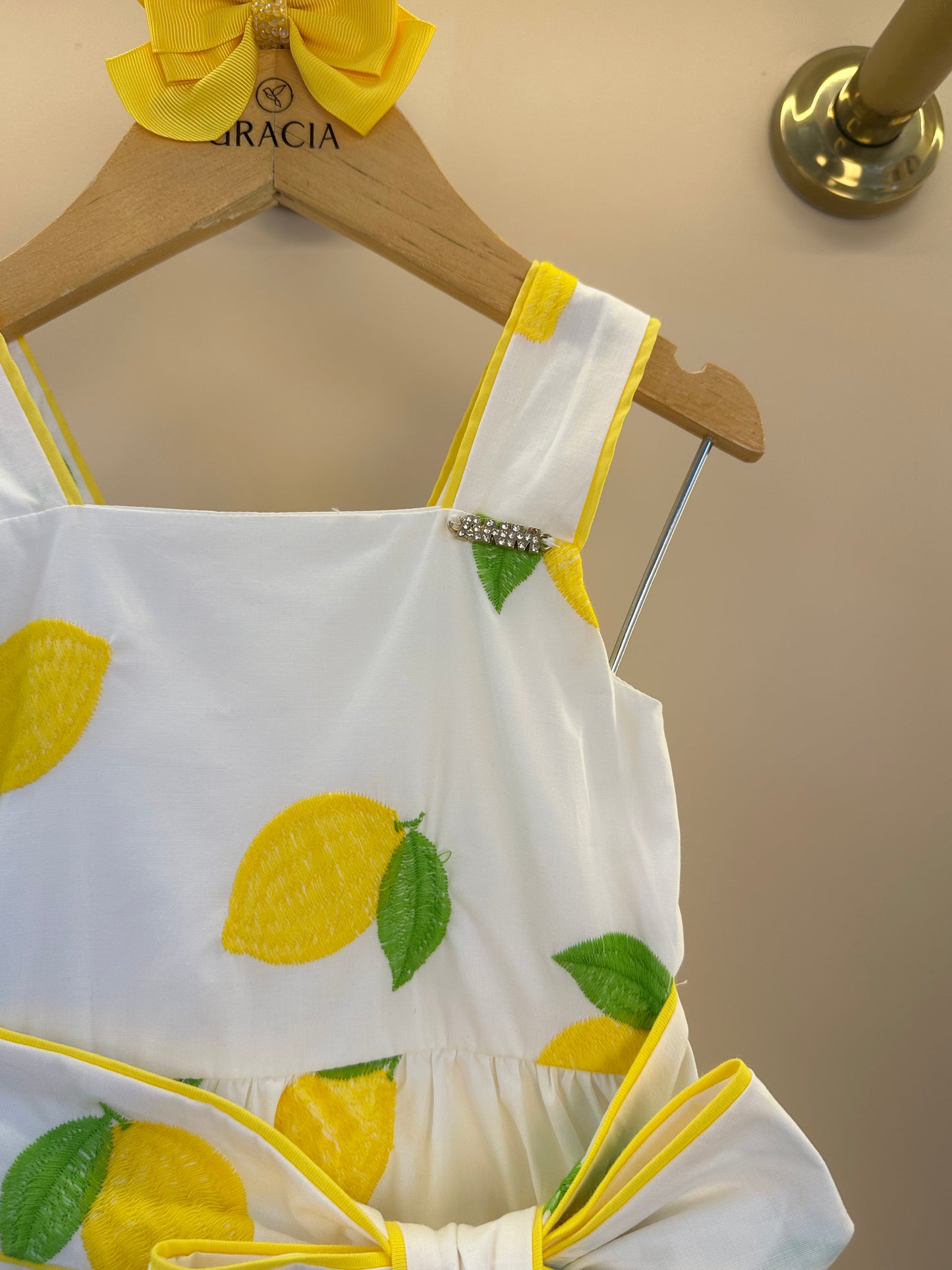 Vestido Infantil Limão Soleil - Animê