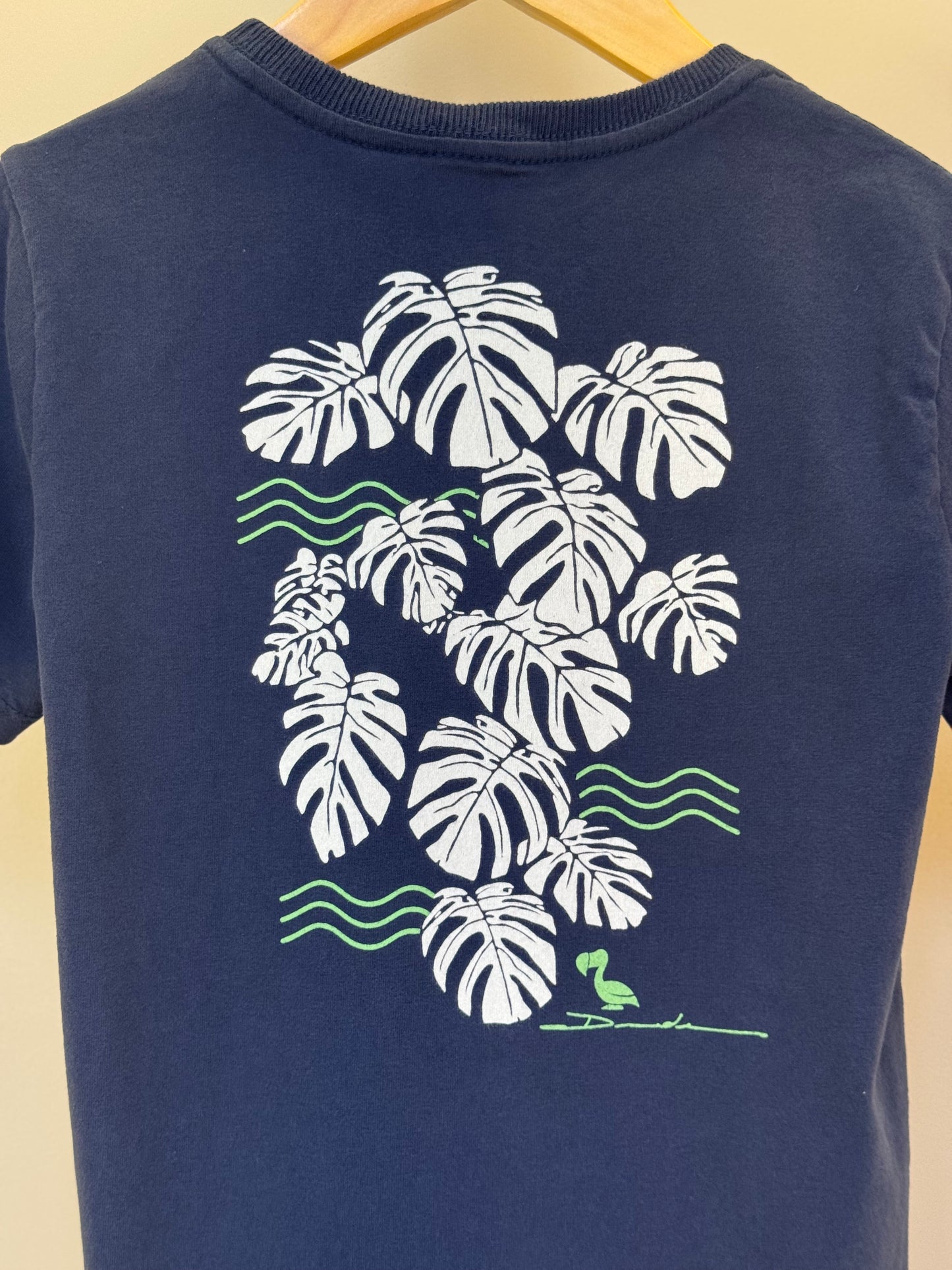 Camiseta Infantil Algodão Folhas - Dudes