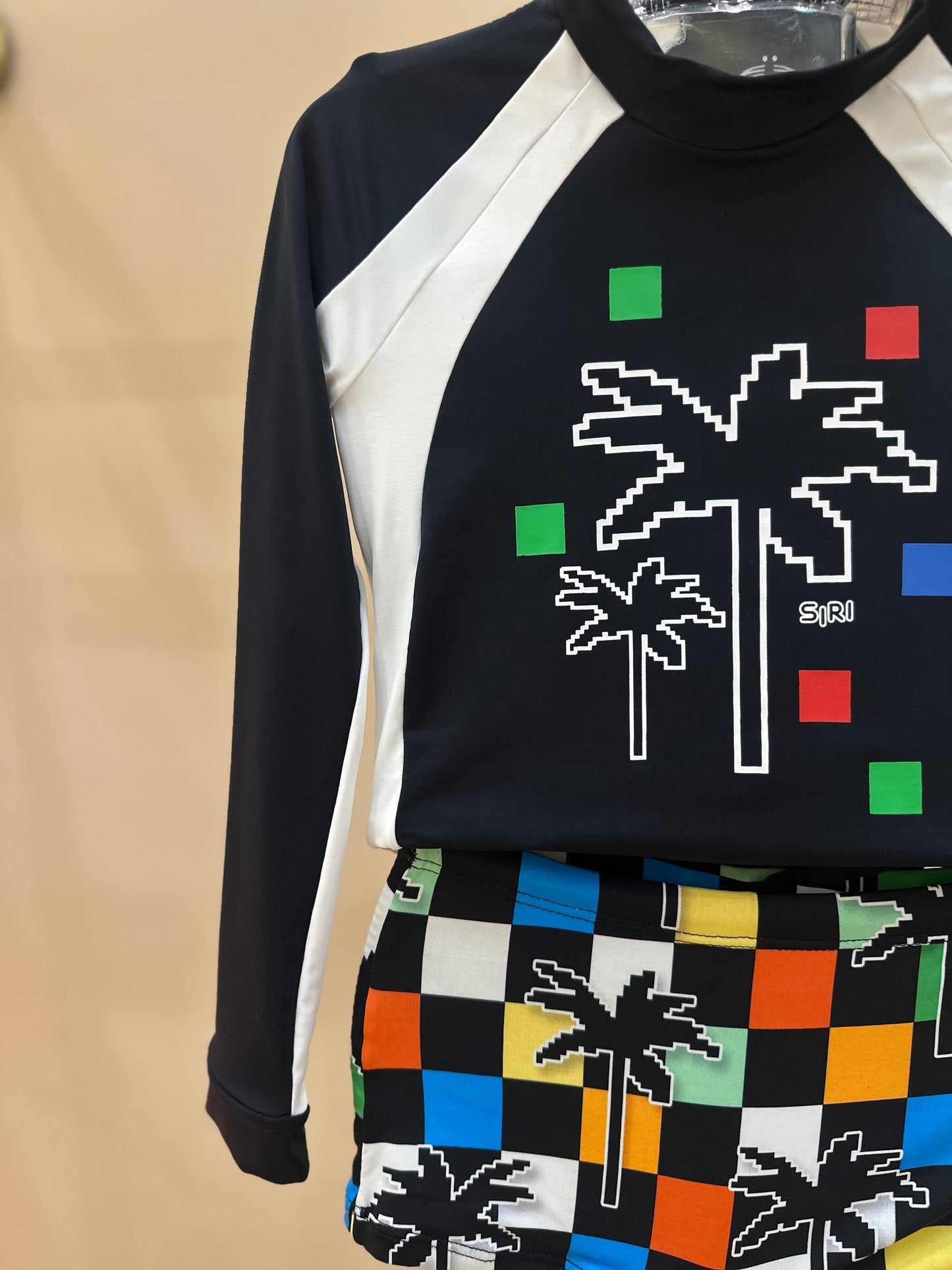 Conjunto Infantil ML Guilherme Silk Xadrez Color - Siri Kids